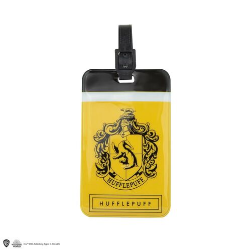 Etiqueta de equipaje y Funda de pasaporte Harry Potter Hufflepuff