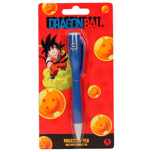 Bolgrafo con proyector de luz Dragon Ball Capsule Corp