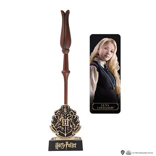 Bolgrafo de varita con soporte Luna Lovegood