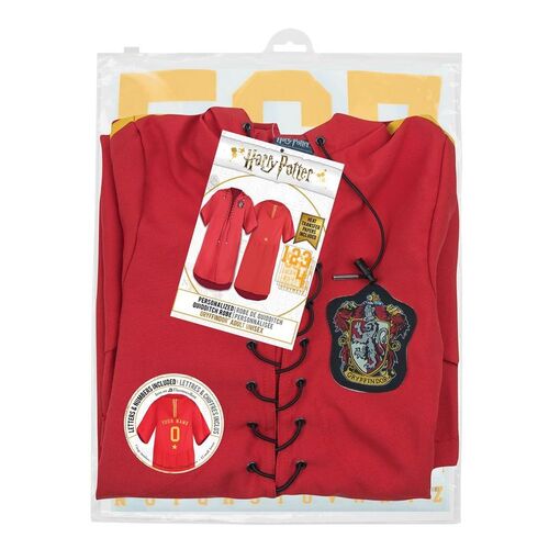 CNR - Túnica Quidditch Gryffindor Personalizable S