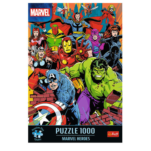 Puzzle Héroes de Marvel 1000 piezas