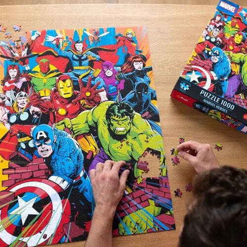 Puzzle Héroes de Marvel 1000 piezas